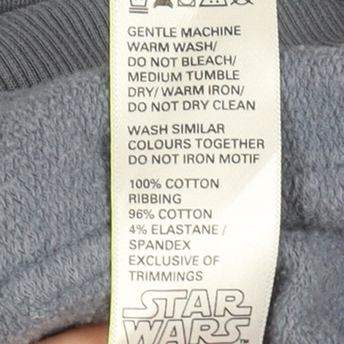Marks and Spencer Boys Blue Star Wars Pullover Hoodie Size 13-14 Years