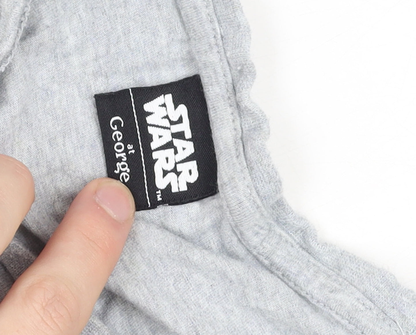 George Star Wars Grey Short Sleeve Men's T-Shirt Size L