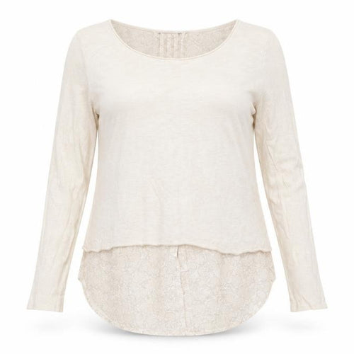 Mint Velvet Women's Ivory Linen Floral Tunic Blouse Size 10
