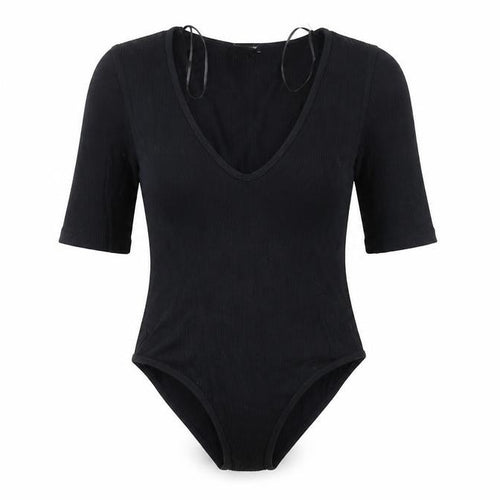 Banana Republic Women's Black Ribbed Bodysuit XS – Classic Scoop Neck Style