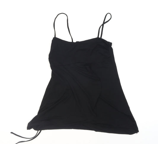 New Look Women’s Black Camisole Tank Top Size 8 Viscose Stretch