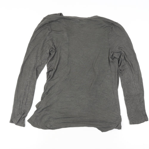 New Look Women’s Grey Long Sleeve Open Cardigan Size 14