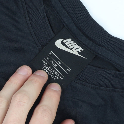 Nike Men’s Black XL Crew Neck Short Sleeve Sports T-Shirt