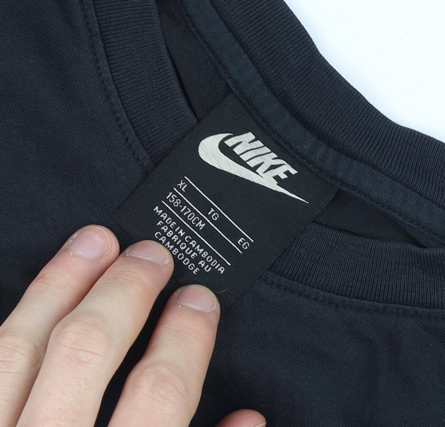 Nike Men’s Black XL Crew Neck Short Sleeve Sports T-Shirt
