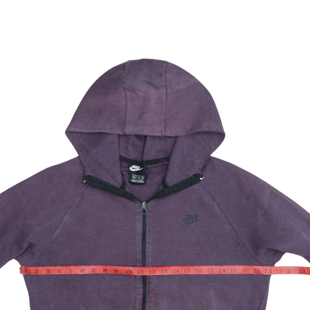 Nike Men's Purple Full Zip Hoodie XL Regular Fit Sportswear