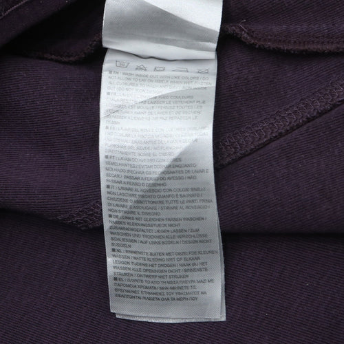 Nike Men's Purple Full Zip Hoodie XL Regular Fit Sportswear