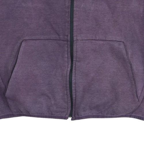 Nike Men's Purple Full Zip Hoodie XL Regular Fit Sportswear