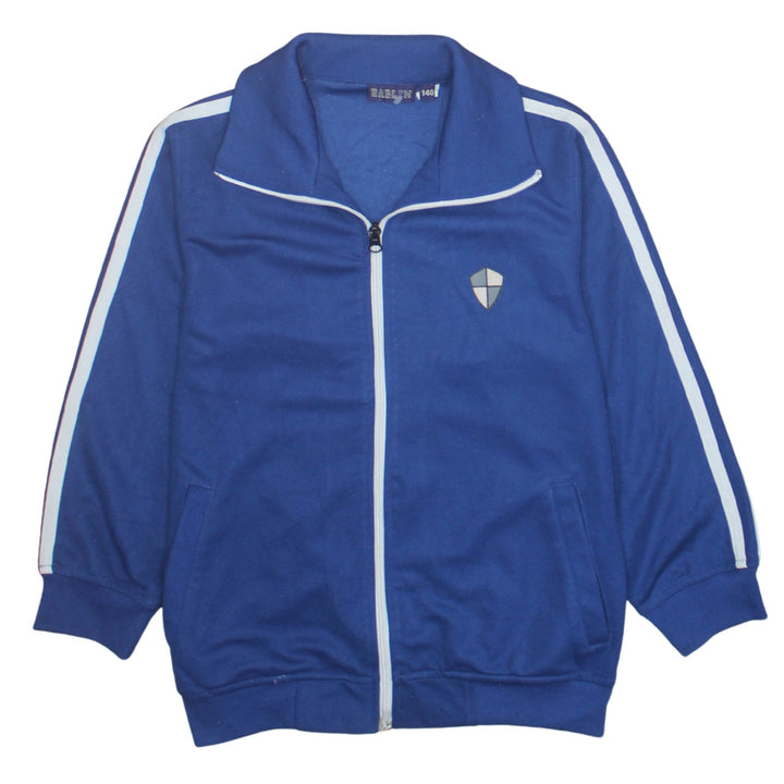 Harlem Boys Blue 10 Years Track Jacket Zip Up Sports Top