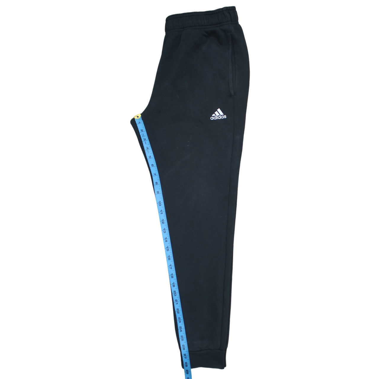 adidas Mens Black Jogger Sweatpants M Regular Fit Fleece Activewear