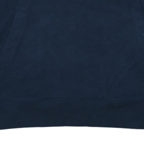 Tommy Hilfiger Men's Navy Blue XS Pullover Hoodie Cotton Sweatshirt