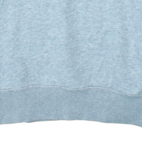 Nike Men's Grey Pullover Hoodie Small Logo Sportswear