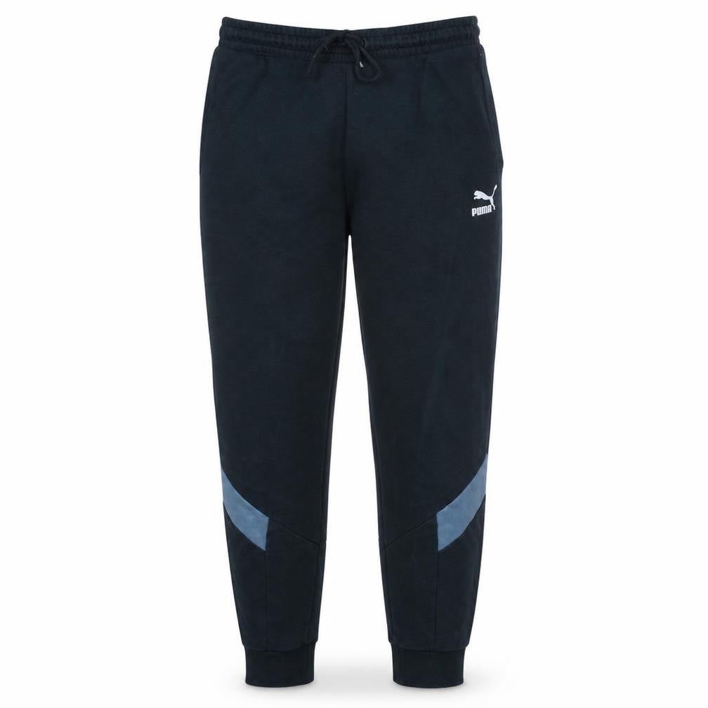Puma Men's Black Jogger Sweatpants M Cotton Blend Sportswear