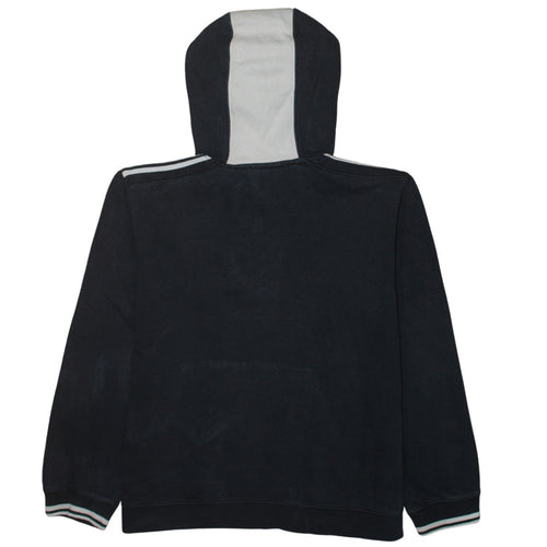 Nike Boys Black Pullover Hoodie with Logo and Drawstring Hood Size M