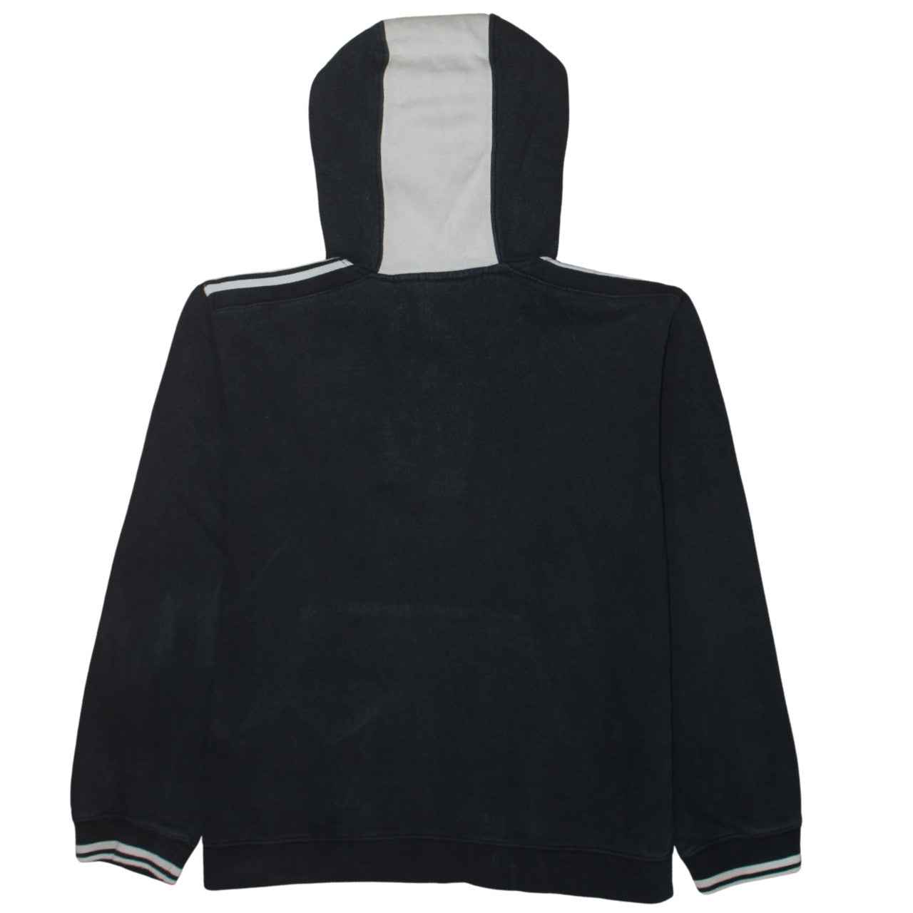 Nike Boys Black Pullover Hoodie with Logo and Drawstring Hood Size M