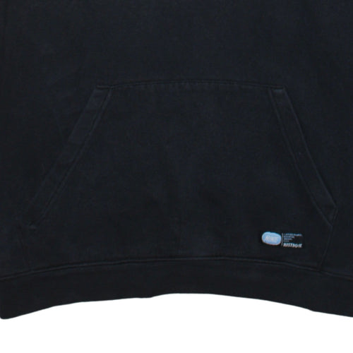 Nike Boys Black Pullover Hoodie with Logo and Drawstring Hood Size M