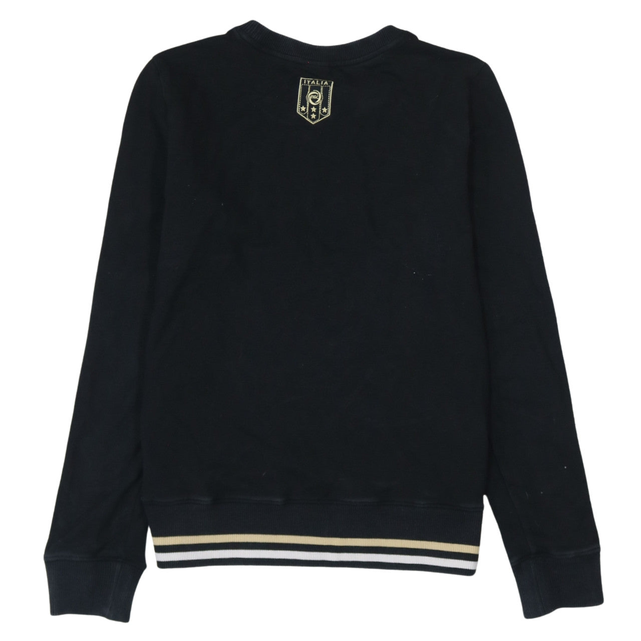 Puma Men's Black Italia Sweatshirt 2XL Crew Neck Pullover