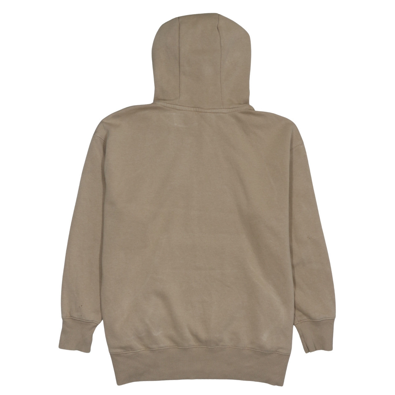 Nike Men's Beige Hoodie Pullover Medium Cotton Blend Classic Fit