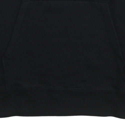 Champion Men’s Black Pullover Hoodie Medium Embroidered Logo
