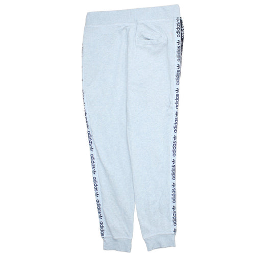 Adidas Womens Grey Jogger Sweatpants Size 10 Cotton Blend Activewear