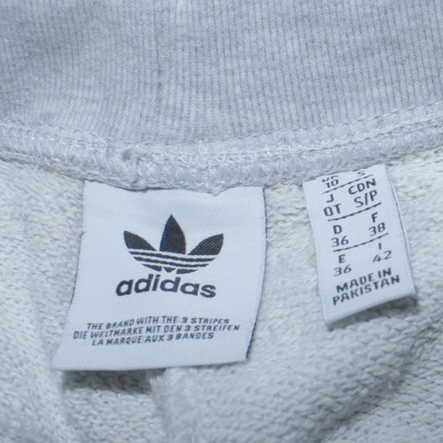 Adidas Womens Grey Jogger Sweatpants Size 10 Cotton Blend Activewear