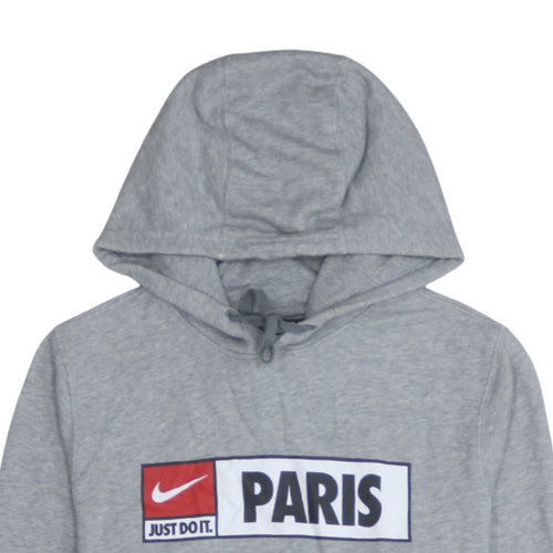 Nike Men's Grey Paris Pullover Hoodie Size S Graphic Print