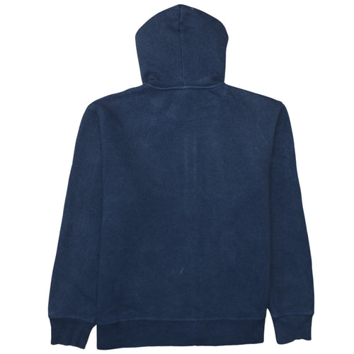 Nike Men's Navy Blue Full Zip Hoodie XL Cotton Blend Sportswear