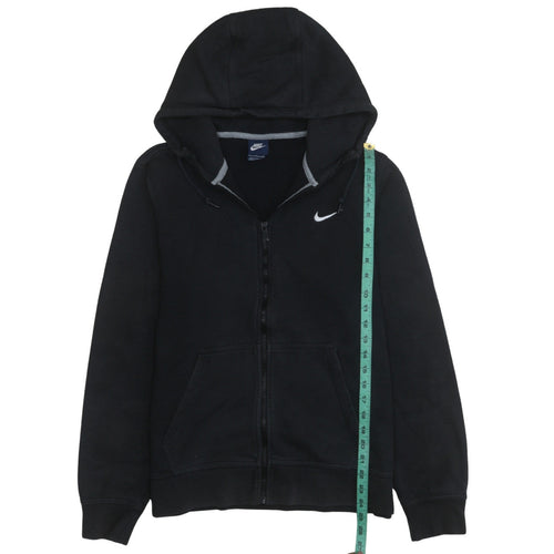 Nike Men's Black Full Zip Hoodie Size L Fleece Sportswear
