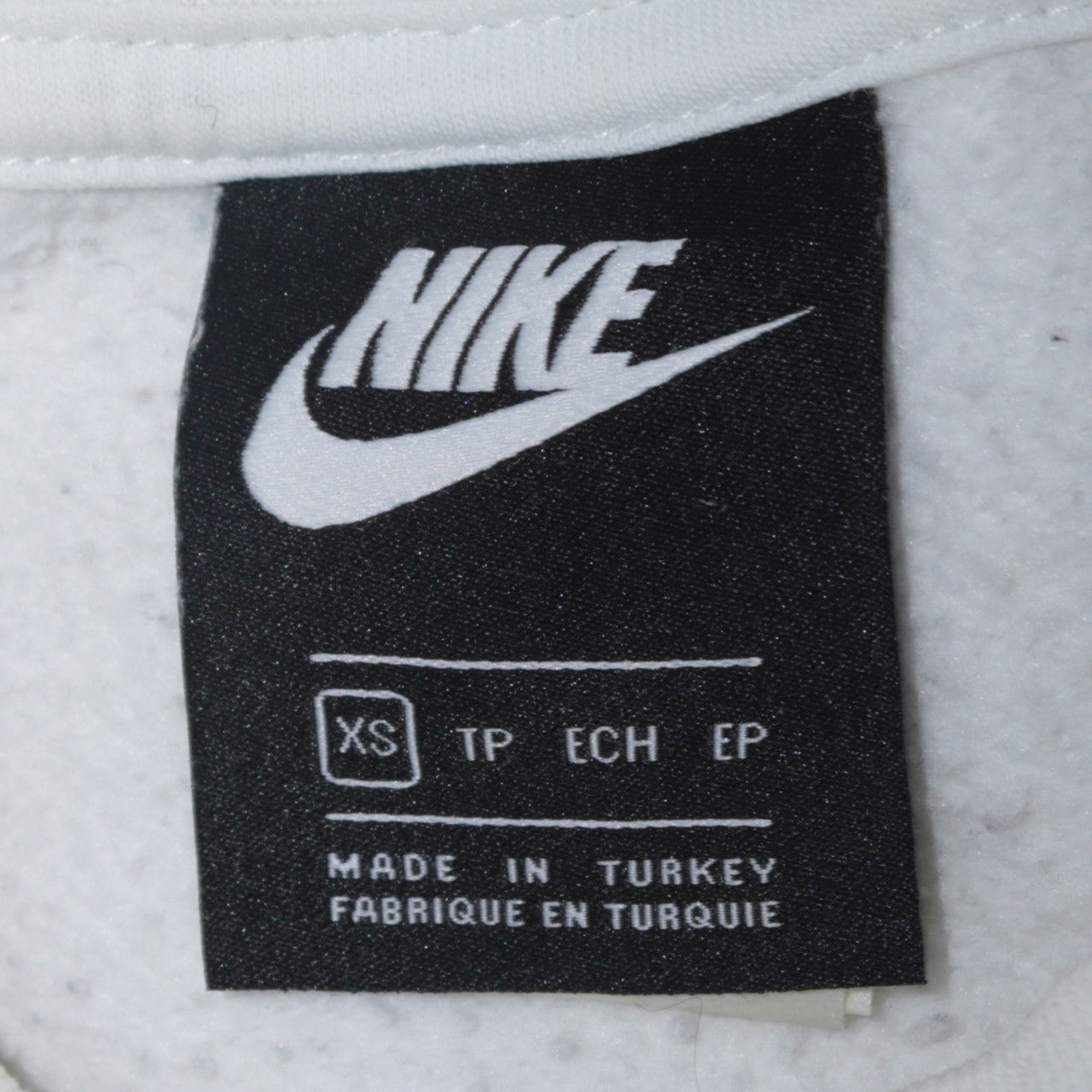 Nike Womens XS Colourblock Crew Neck Pullover Sweatshirt White Green Blue