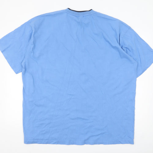 Russell Athletic Men's Blue 3XL Pro Cotton Crew Neck T-Shirt