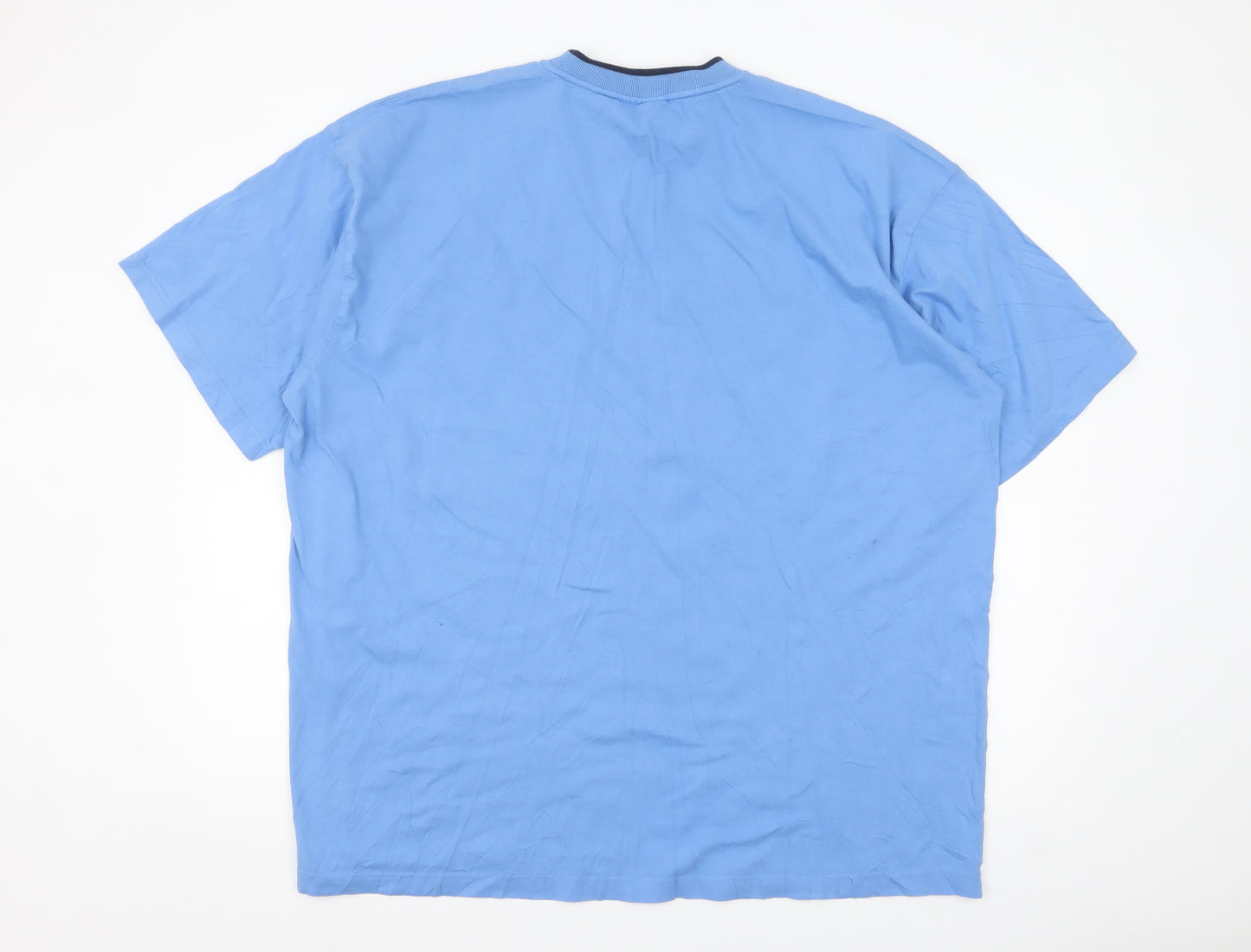 Russell Athletic Men's Blue 3XL Pro Cotton Crew Neck T-Shirt