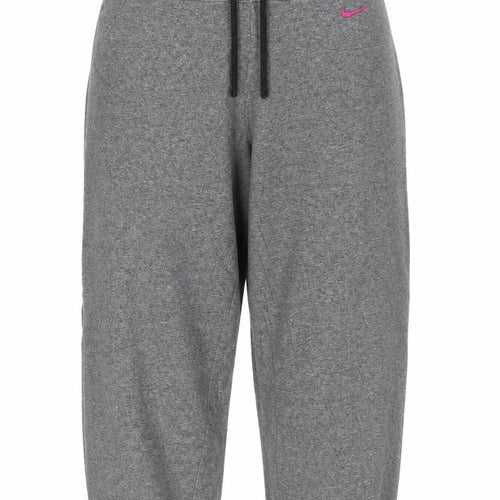 Nike Women’s Grey Dri-FIT Sweat Shorts S Regular Fit Activewear