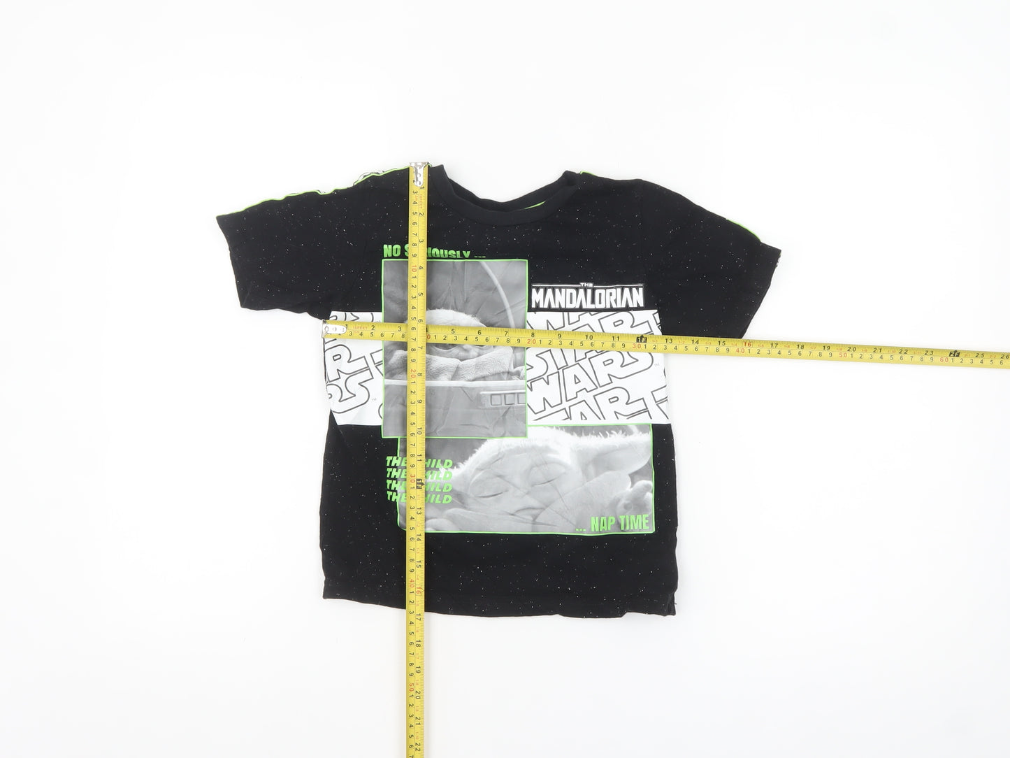 Tu Star Wars Boys Black 6-7 Years Short Sleeve Graphic T-Shirt