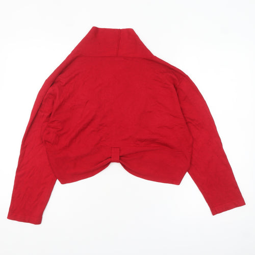 Kaliko Women’s Red Long Sleeve Shrug Cardigan Size 18