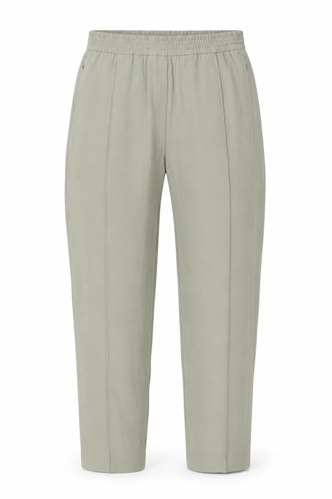 Marks and Spencer Women’s Green Size 12 Long Straight Trousers