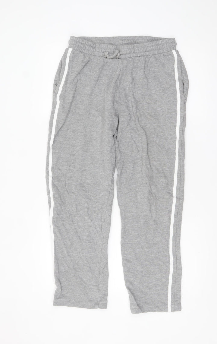 ASOS Design Women's Grey Jersey Jogger Trousers S Elastic Waist