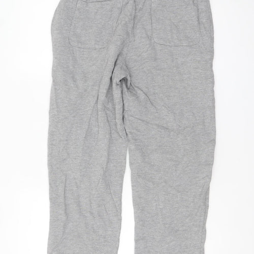 ASOS Design Women's Grey Jersey Jogger Trousers S Elastic Waist
