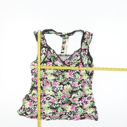 Lottie Loves Women’s Multicoloured Floral Viscose Camisole Tank Top Size 20/22