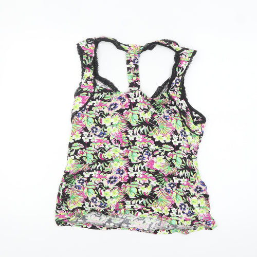 Lottie Loves Women’s Multicoloured Floral Viscose Camisole Tank Top Size 20/22