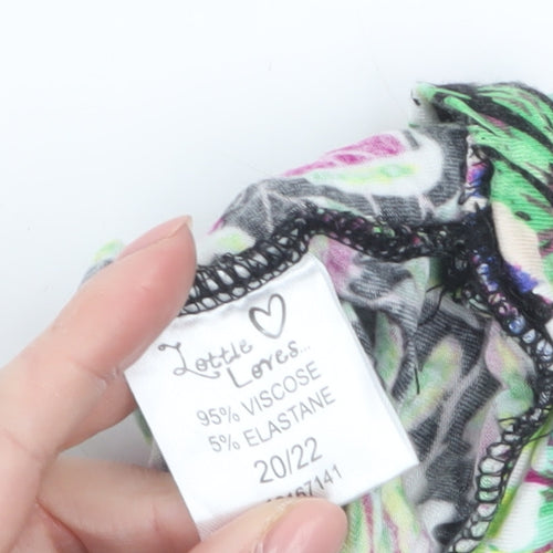 Lottie Loves Women’s Multicoloured Floral Viscose Camisole Tank Top Size 20/22