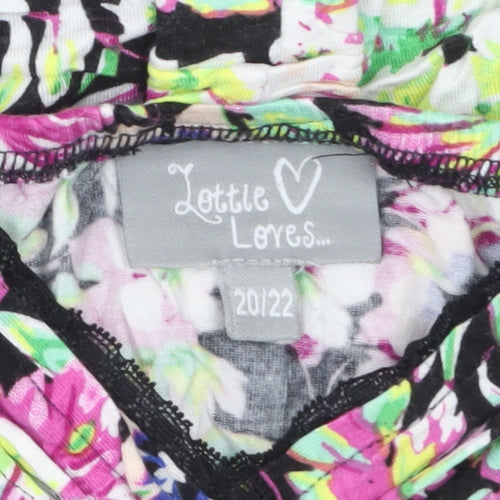 Lottie Loves Women’s Multicoloured Floral Viscose Camisole Tank Top Size 20/22