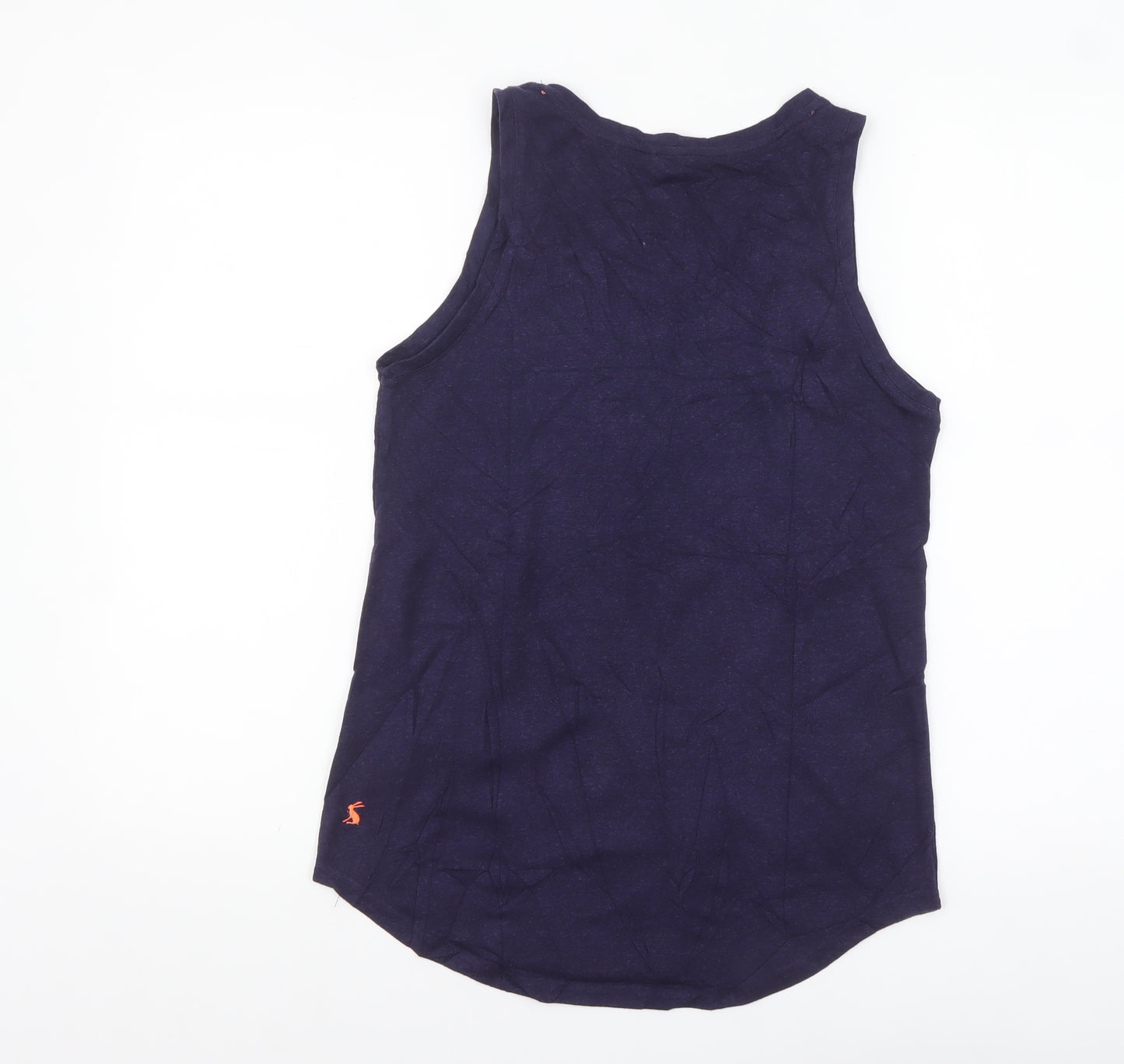 Joules Women's Blue Size 10 Basic Tank Top Sleeveless Jersey