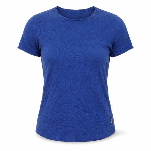 Hollister Women's Blue XS Basic Crew Neck T-Shirt