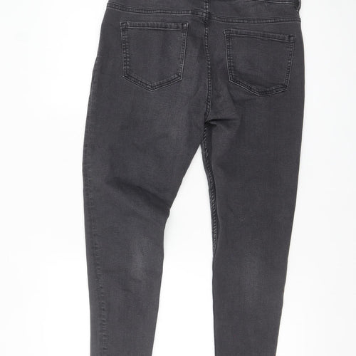 Marks and Spencer Women’s Grey Skinny Jeans Size 14 Short Denim