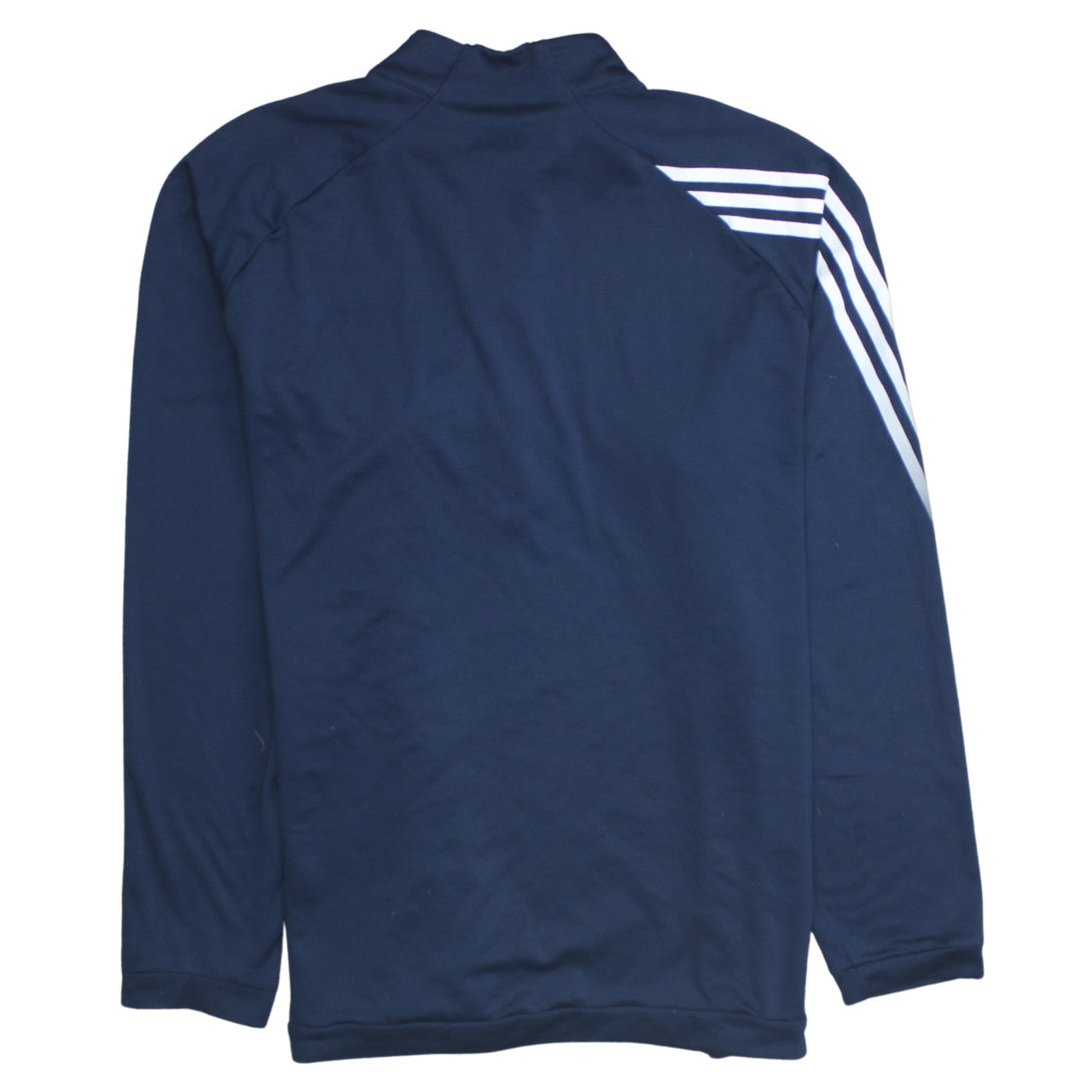 Adidas Mens Blue 2XL 1/2 Zip Mock Neck Golf Sweatshirt