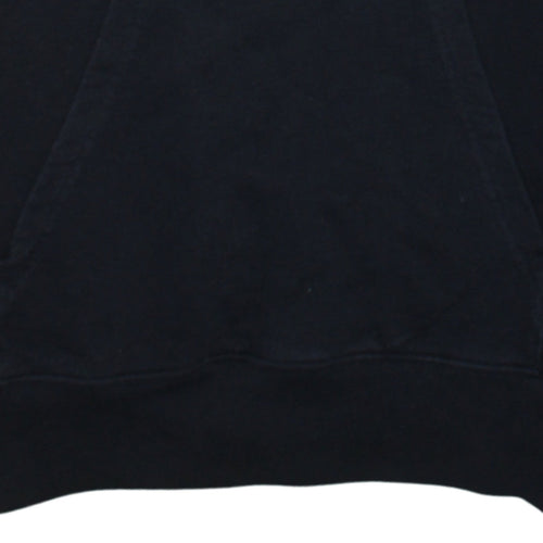 Carhartt Men's Black Small Pullover Hoodie Cotton Logo Sweatshirt