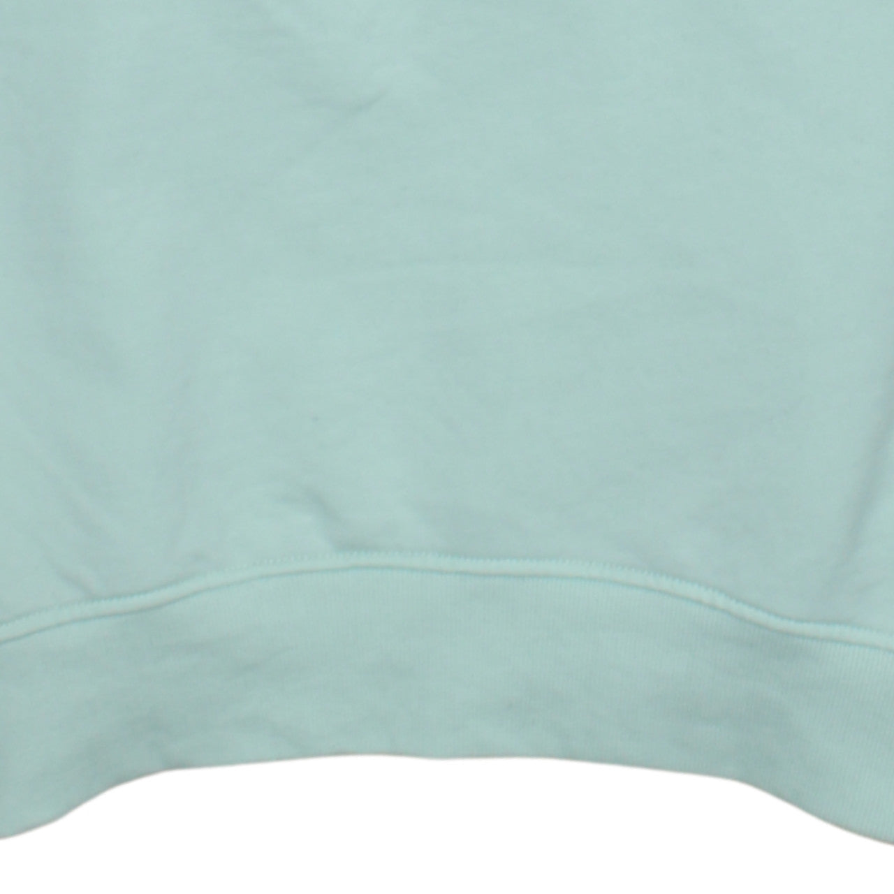 Tommy Jeans Womens Mint Green Small Pullover Sweatshirt Crew Neck Cotton