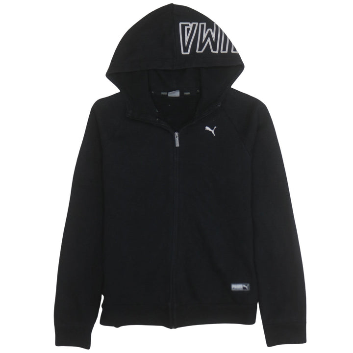Puma Men's Black Full Zip Hoodie Size S Sports Fleece