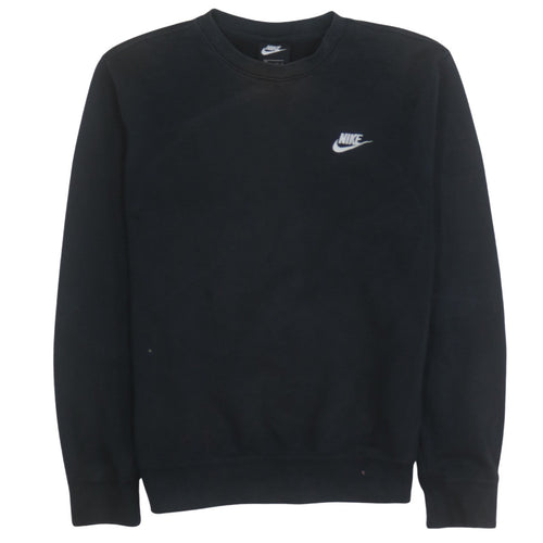 Nike Men's Black XS Pullover Sweatshirt Crew Neck Fleece