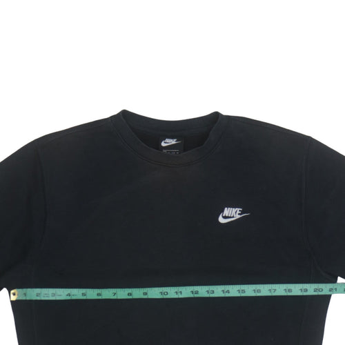Nike Men's Black XS Pullover Sweatshirt Crew Neck Fleece