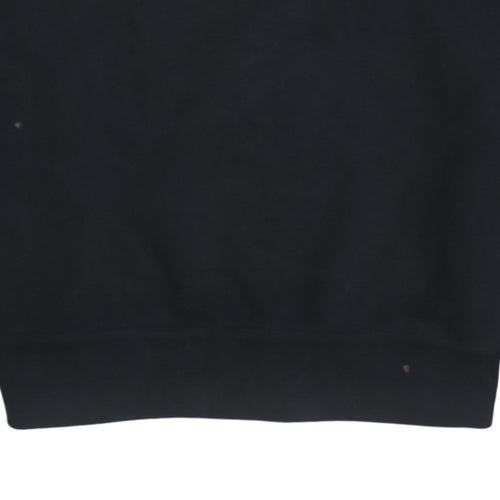 Nike Men's Black XS Pullover Sweatshirt Crew Neck Fleece